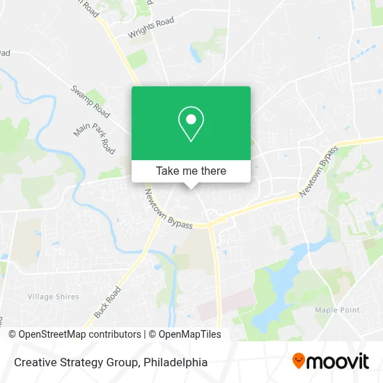 Creative Strategy Group map