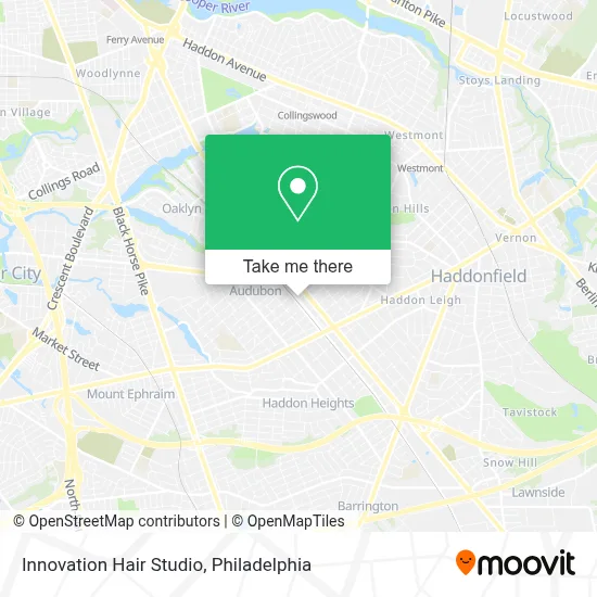 Innovation Hair Studio map
