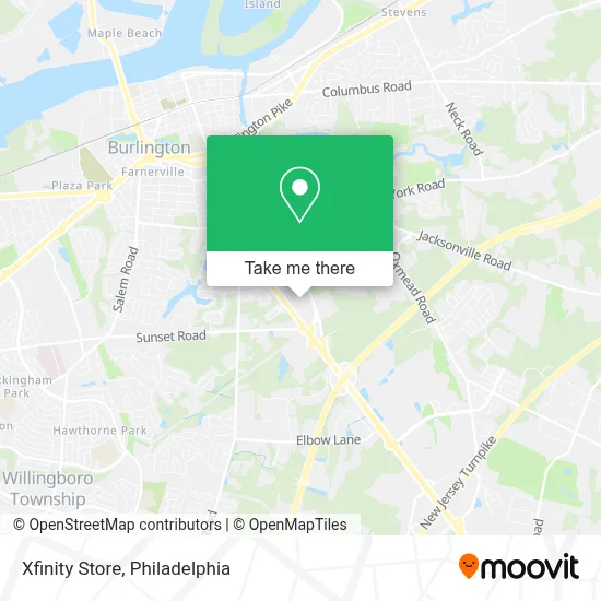 Xfinity Store map