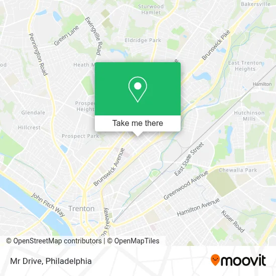 Mr Drive map