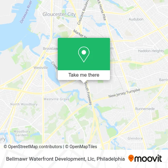 Bellmawr Waterfront Development, Llc map