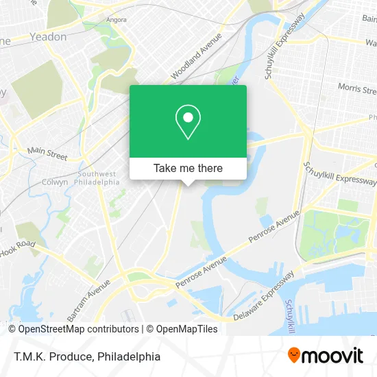 T.M.K. Produce map