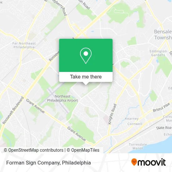 Forman Sign Company map