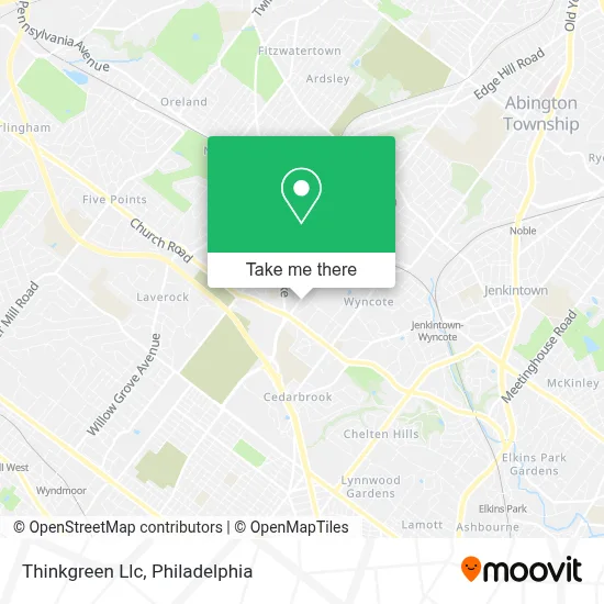 Thinkgreen Llc map