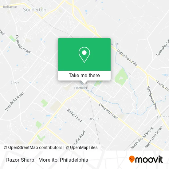 Razor Sharp - Morelito map