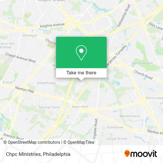 Chpc Ministries map