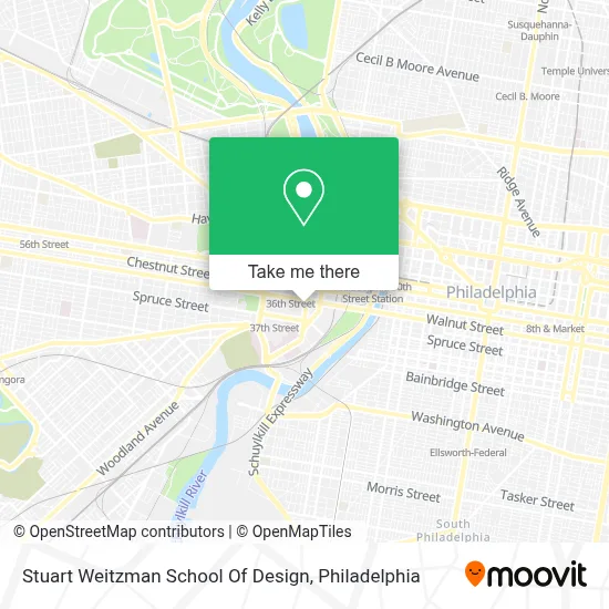 Stuart Weitzman School Of Design map