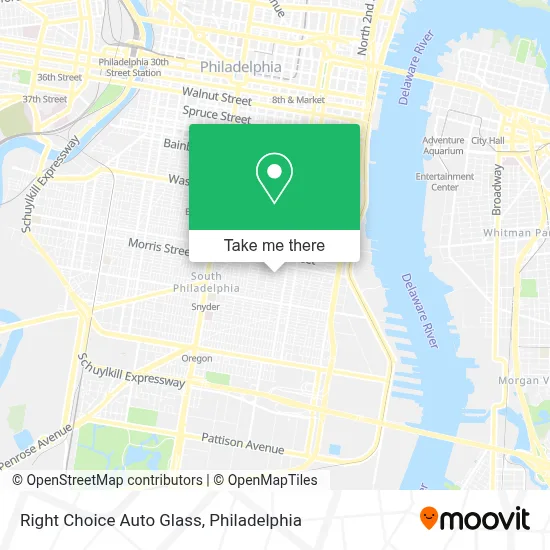 Right Choice Auto Glass map