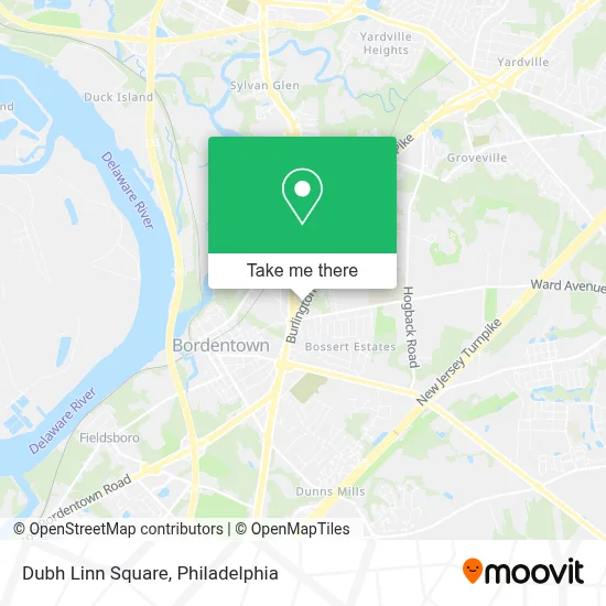 Dubh Linn Square map