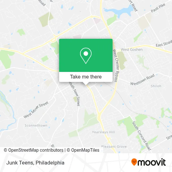 Junk Teens map