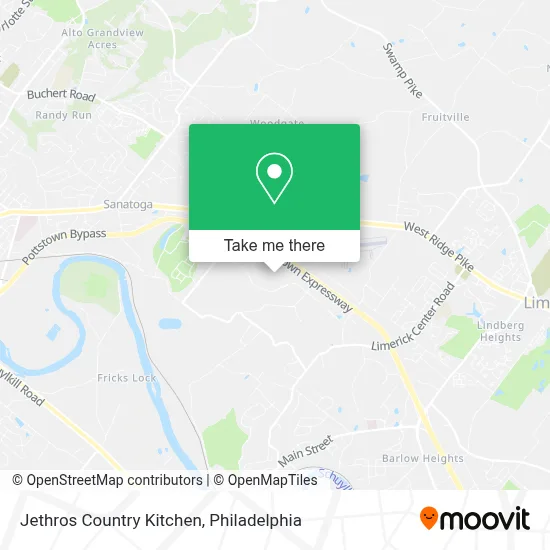 Jethros Country Kitchen map