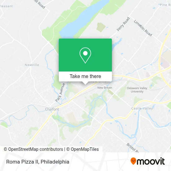 Roma Pizza II map