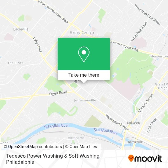 Tedesco Power Washing & Soft Washing map