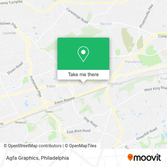 Agfa Graphics map