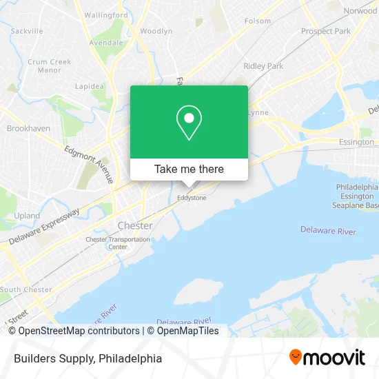 Builders Supply map