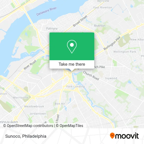 Sunoco map