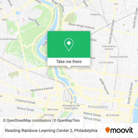 Reading Rainbow Learning Center 2 map