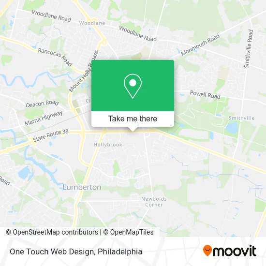 One Touch Web Design map