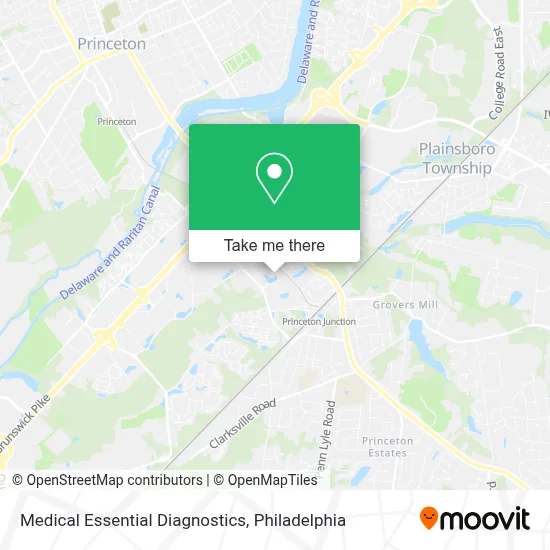Medical Essential Diagnostics map