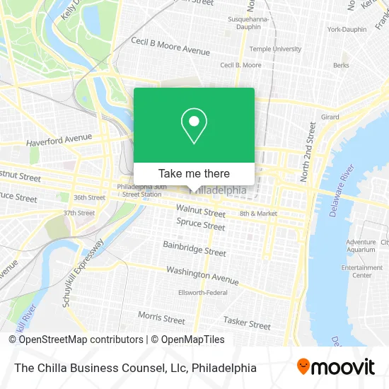 The Chilla Business Counsel, Llc map
