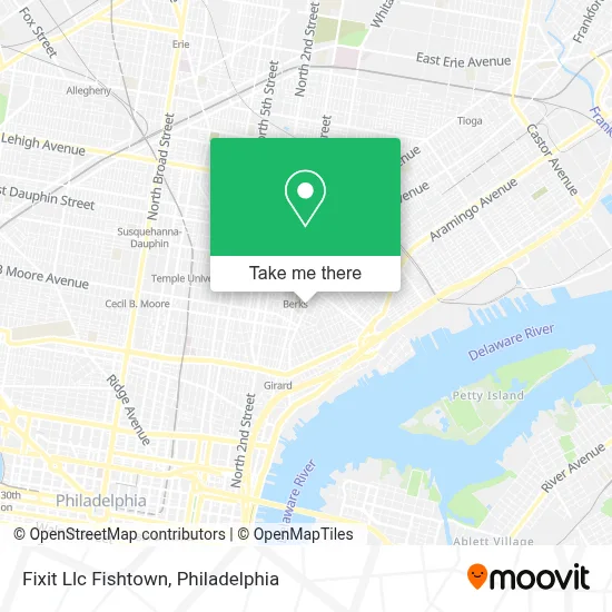 Fixit Llc Fishtown map