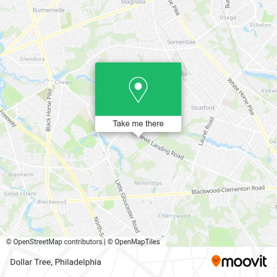 Dollar Tree map