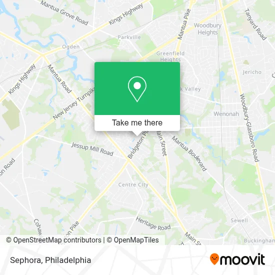 Sephora map
