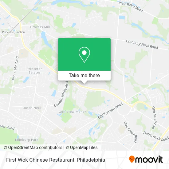 First Wok Chinese Restaurant map