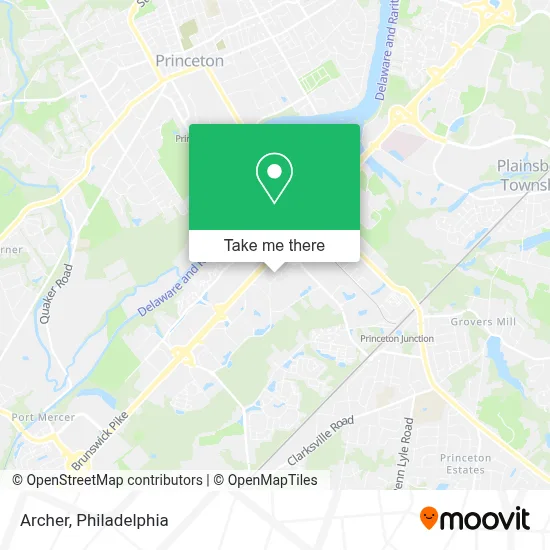 Archer map