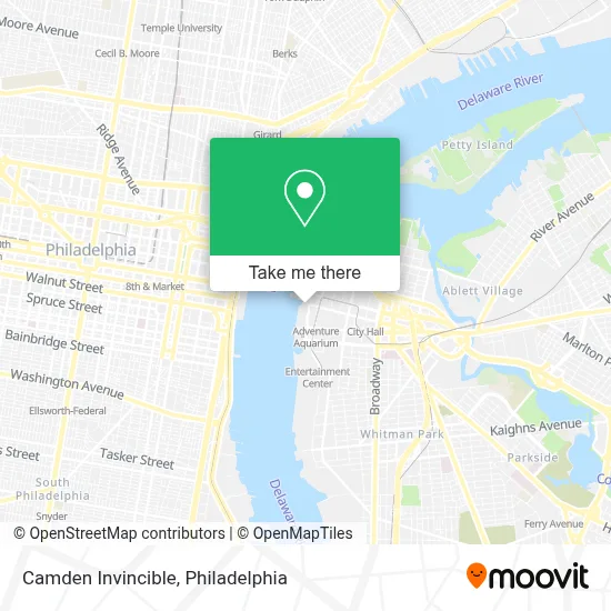 Camden Invincible map
