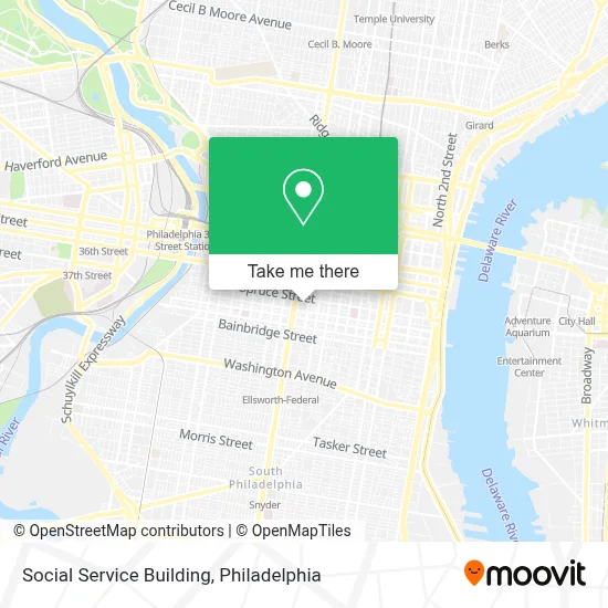 Social Service Building map
