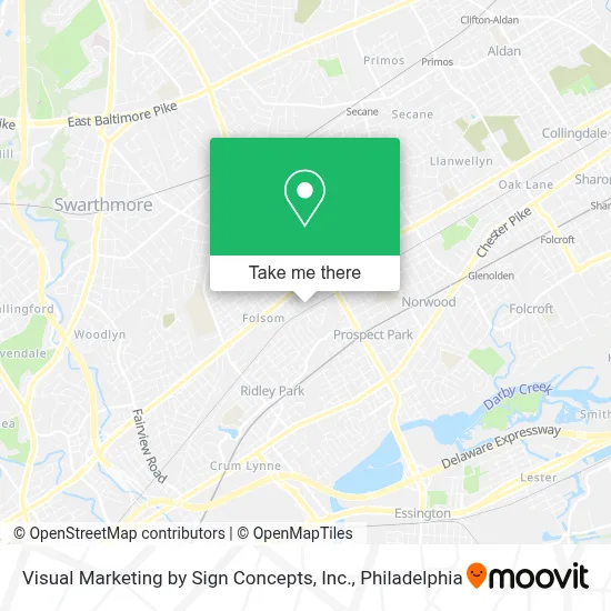 Visual Marketing by Sign Concepts, Inc. map