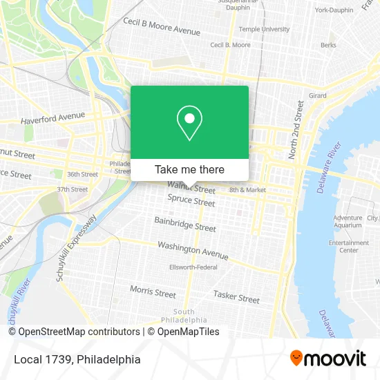 Local 1739 map