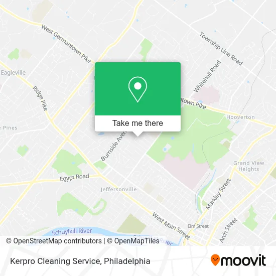 Kerpro Cleaning Service map