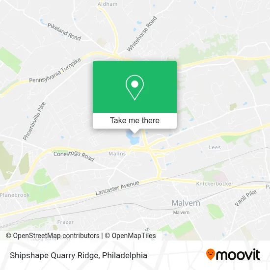 Shipshape Quarry Ridge map