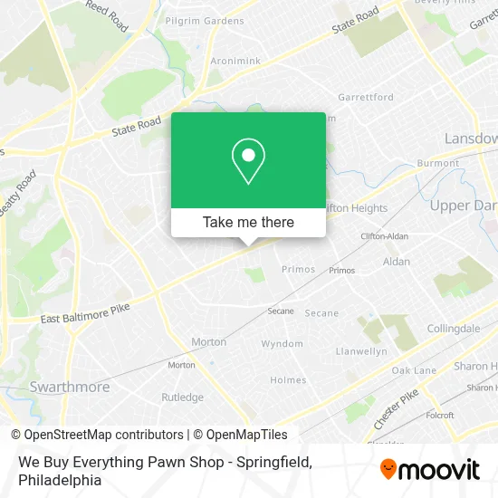 We Buy Everything Pawn Shop - Springfield map