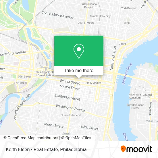 Keith Elsen - Real Estate map