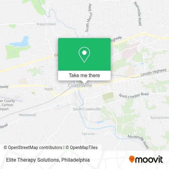 Elite Therapy Solutions map