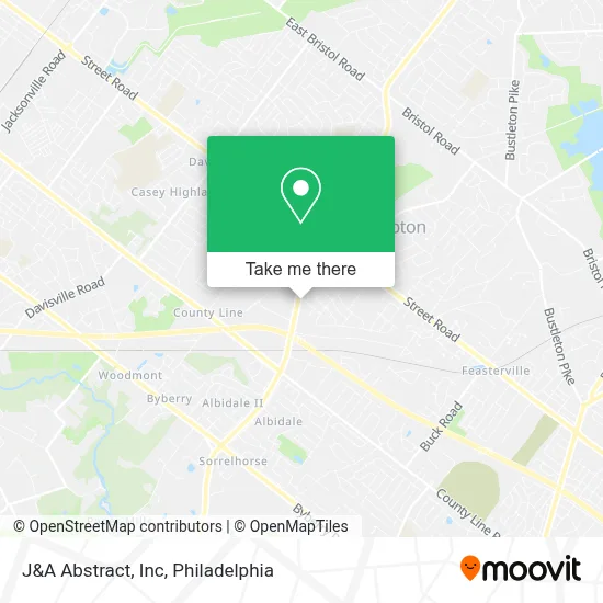 J&A Abstract, Inc map