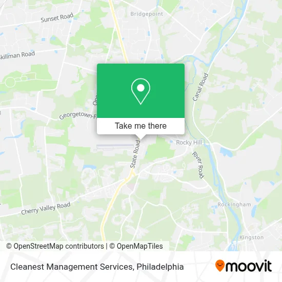Cleanest Management Services map