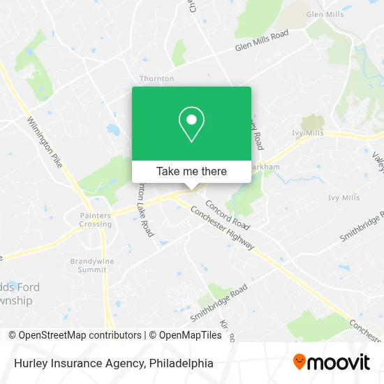 Hurley Insurance Agency map