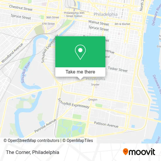 The Corner map