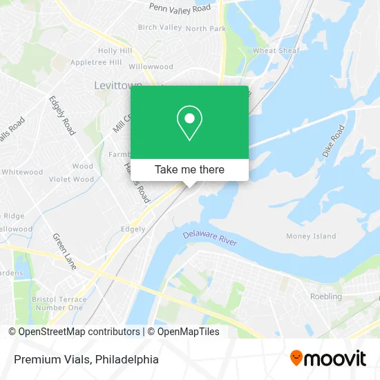 Premium Vials map