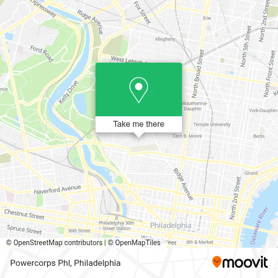 Powercorps Phl map