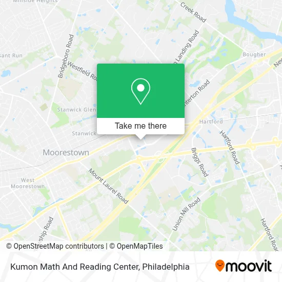 Kumon Math And Reading Center map
