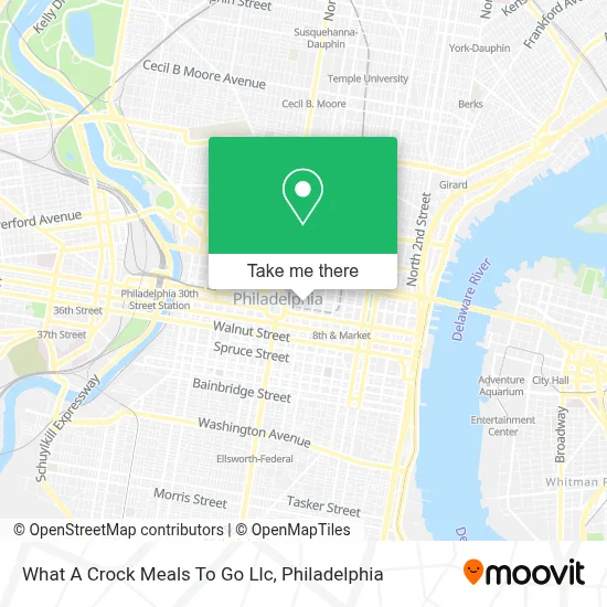 What A Crock Meals To Go Llc map
