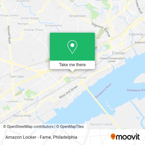 Amazon Locker - Fame map