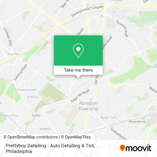 Prettyboy Detailing - Auto Detailing & Tint map