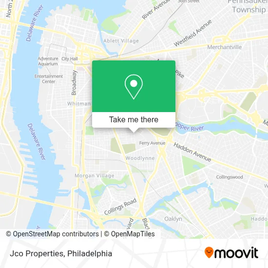 Jco Properties map