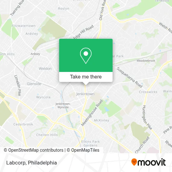 Labcorp map